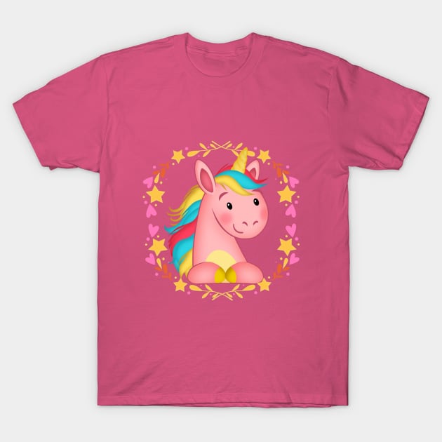 i love unicorn T-Shirt by richhwalsh